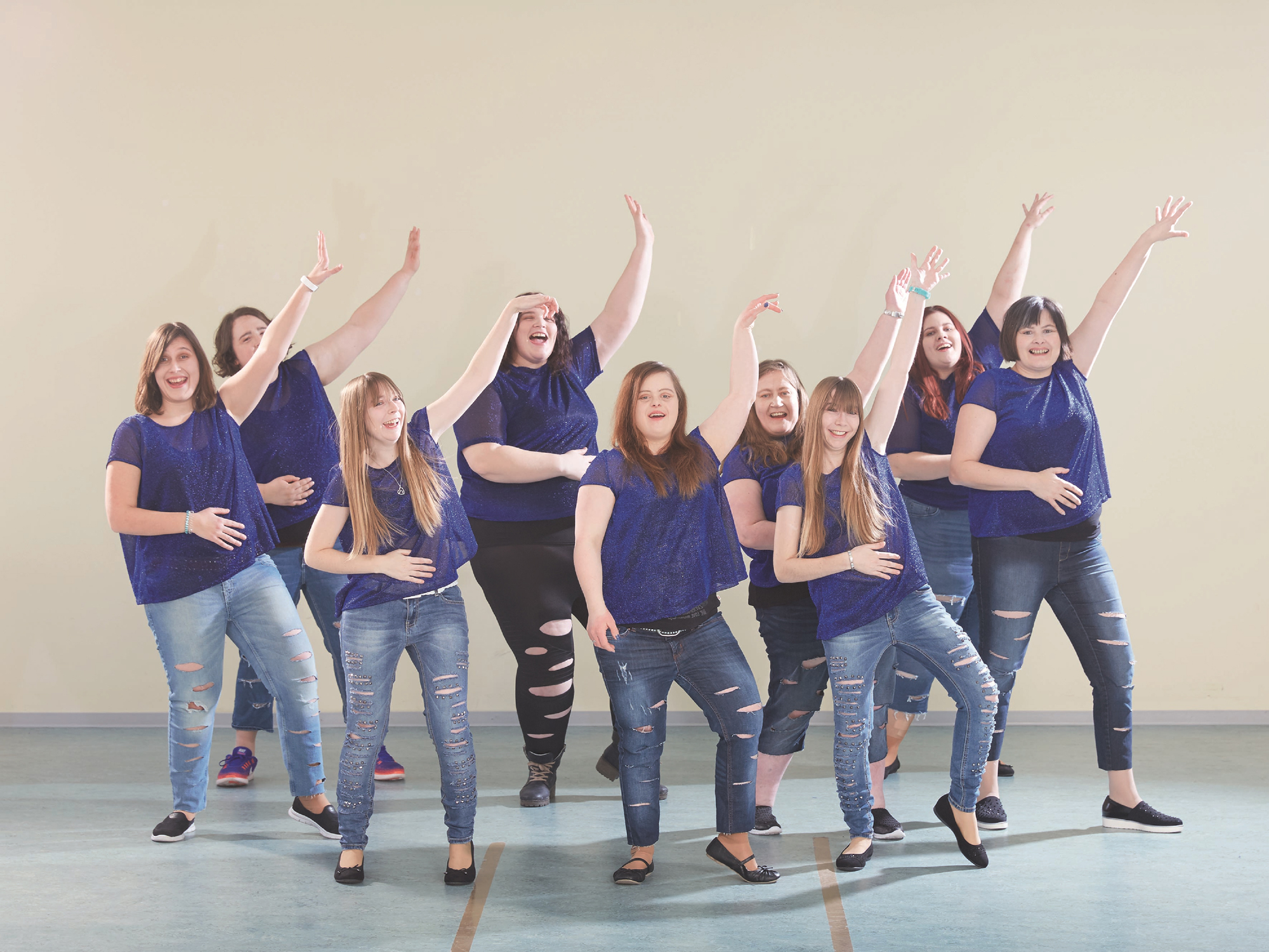 Nik Schölzel: Zumba-Gruppe der Lebenshilfe Senden. Aus der Serie "Everybody" Nik Schölzel: Zumba-Gruppe der Lebenshilfe Senden. Aus der Serie "Everybody"