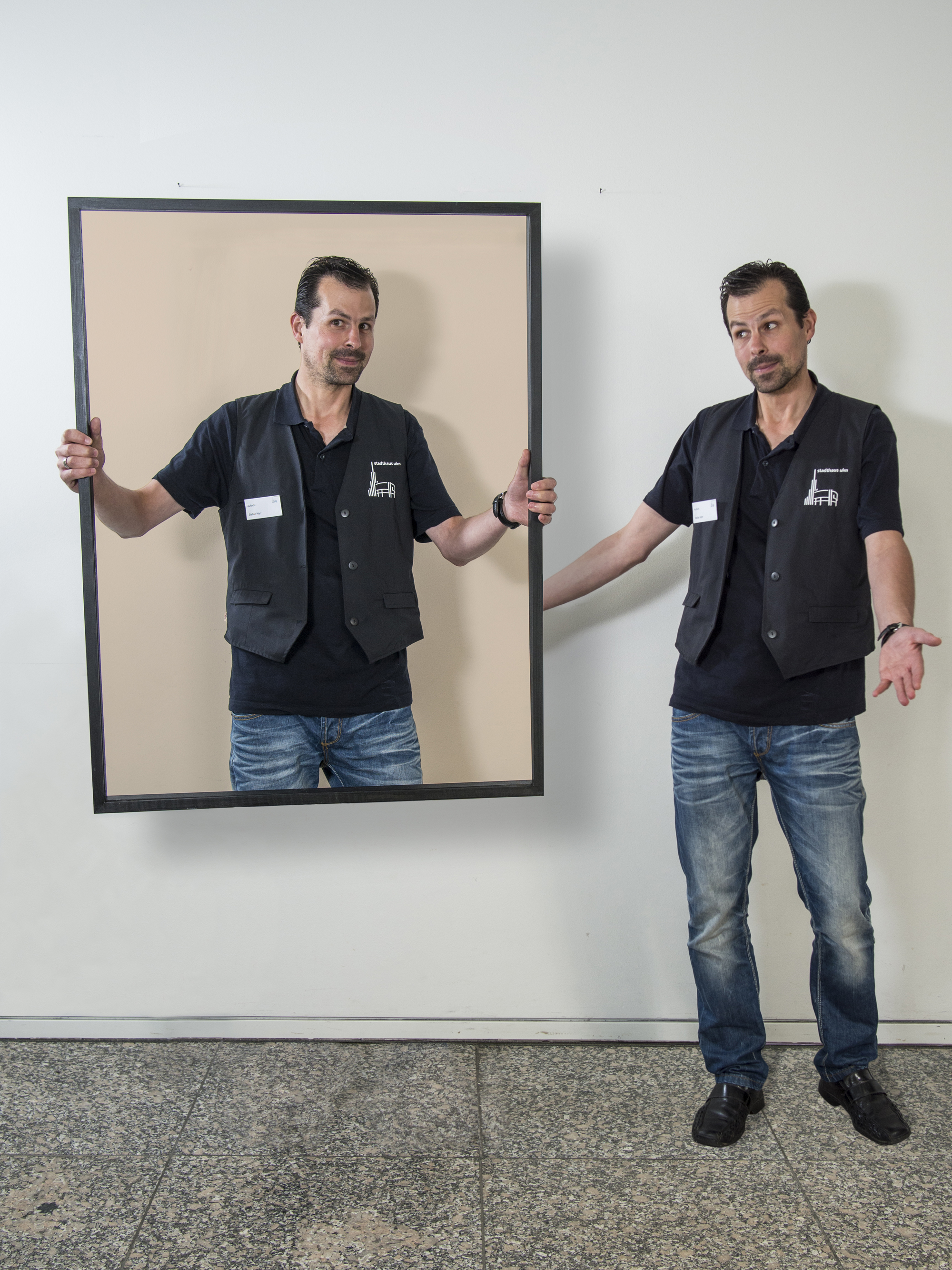 Stefan Hörr, Ausstellungs-Aufsicht Stefan Hörr, Ausstellungs-Aufsicht