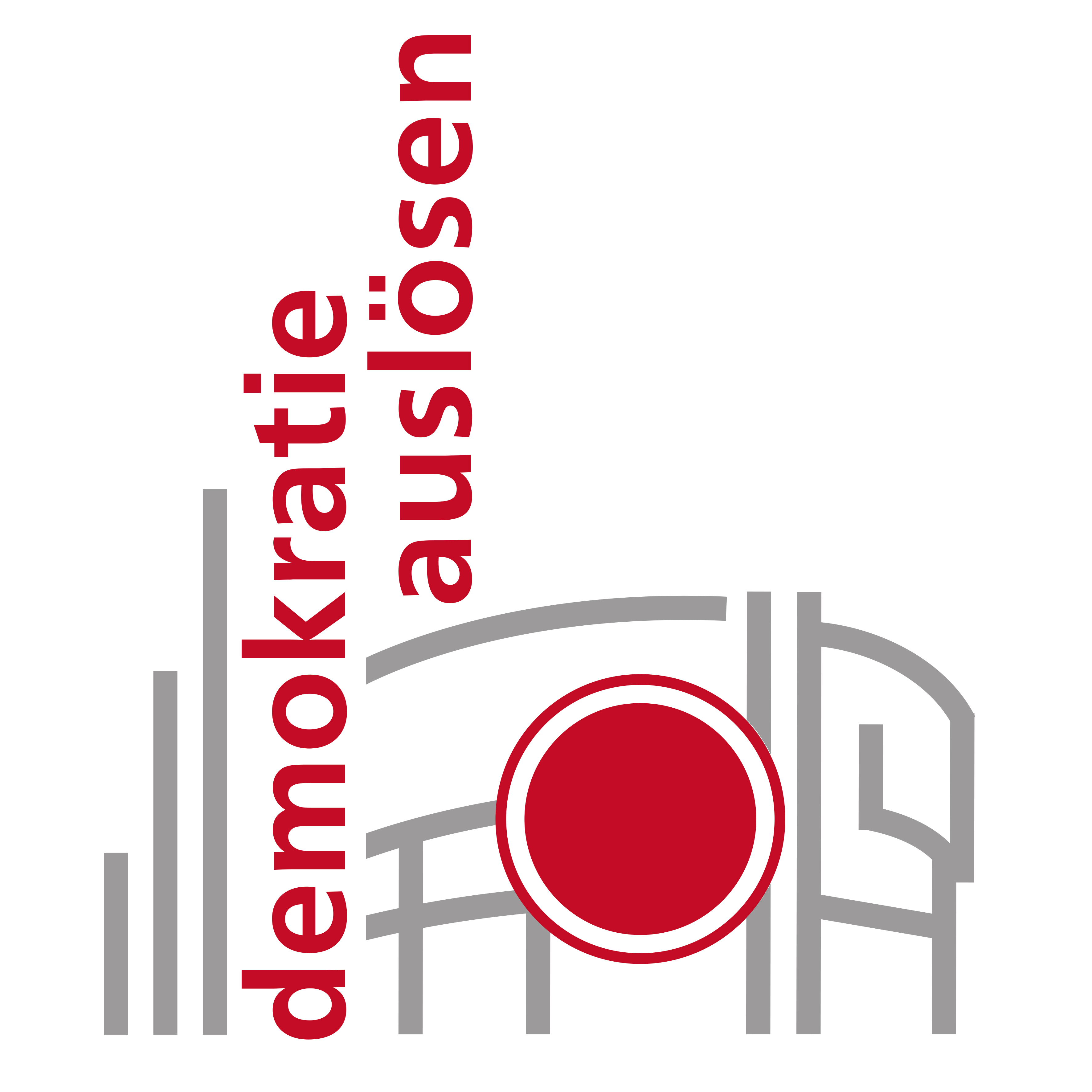 demokratie auslösen! Fotowettbewerb für junge Menschen von 10 bis 25 Jahre. Logo 
