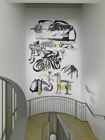 Birgit Ziegert. Installation in der Schirn.