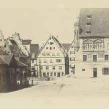 Marktplatz mit Rathaus und Hauptwache. Marktplatz mit Rathaus und Hauptwache.