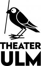Logo des Theaters Ulm Logo des Theaters Ulm: Vogel mit Halm über dem Schriftzug Theater Ulm