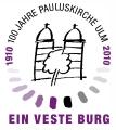 Logo 100 Jahre Pauluskirche Ulm Logo 100 Jahre Pauluskirche Ulm